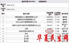         南岭民爆三跌停 中信证券为第六大流通股东